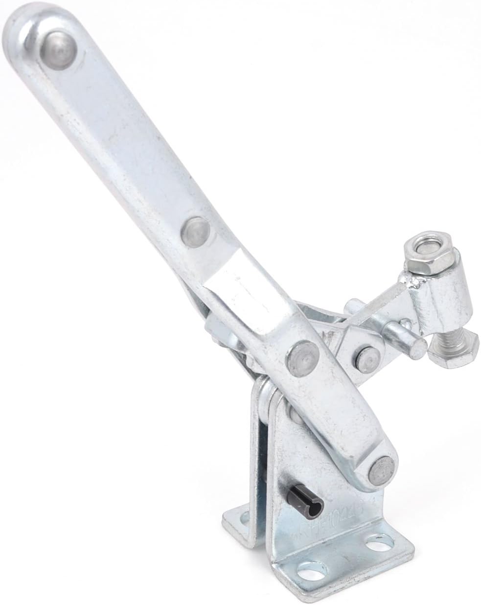 Silver Tone Clamps Metal Quickly Holding Short Bar Vertical Toggle Clamp Toggle Clamps 400Kg BRH-10448