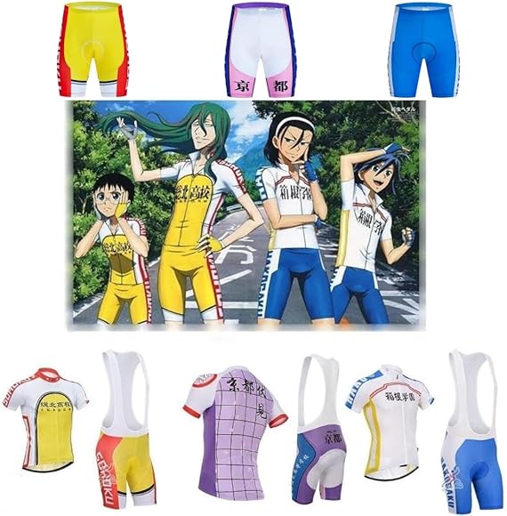 弱ペダ】京都伏見サイクルジャージSセット