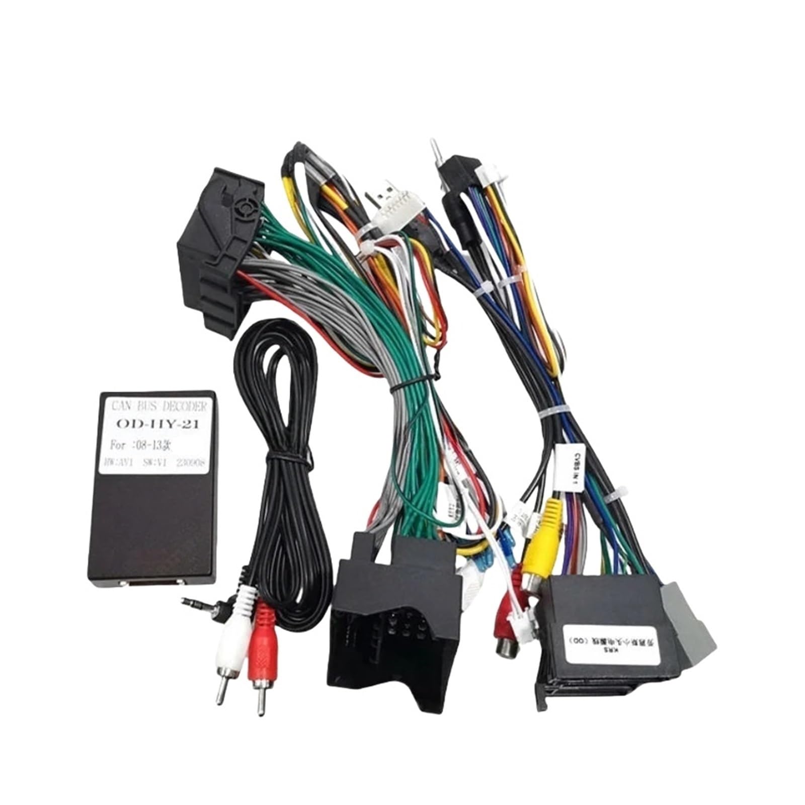 Câble d'alimentation autoradio Android avec décodeur pour Hyundai Genesis - 5