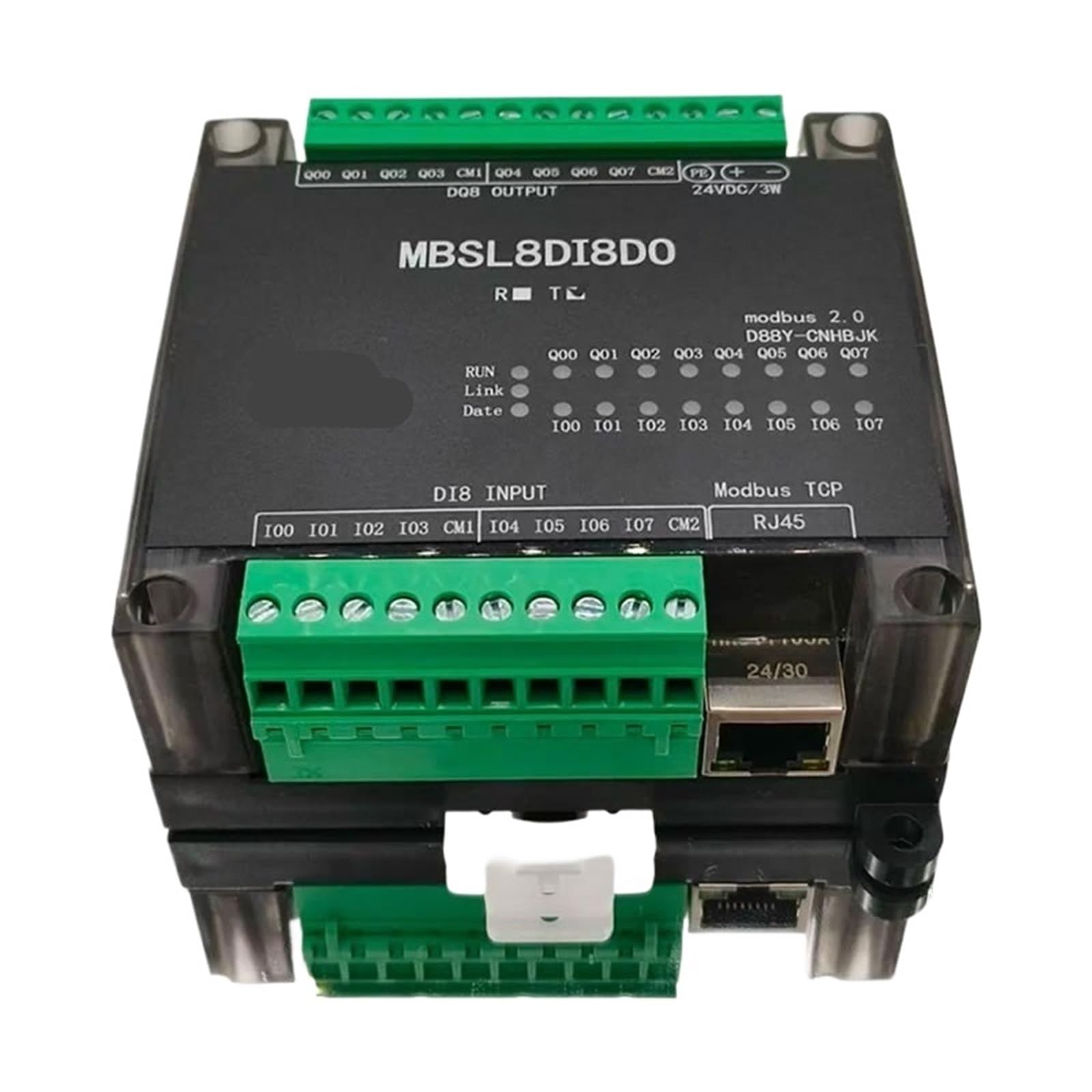 Commutateur MODBUS MBSL8DI8DO-TCP pour la gestion intelligente du bâtiment connecté
