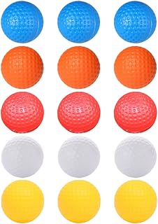 BESPORTBLE 72 Peças De Brinquedo De Golfe Masculino Gofts Coisas Masculinas Bolas De Treinamento Produtos Masculinos Novidade Prática Bolas De Plástico Sem Furos Bola De Plástico Oca Bolas