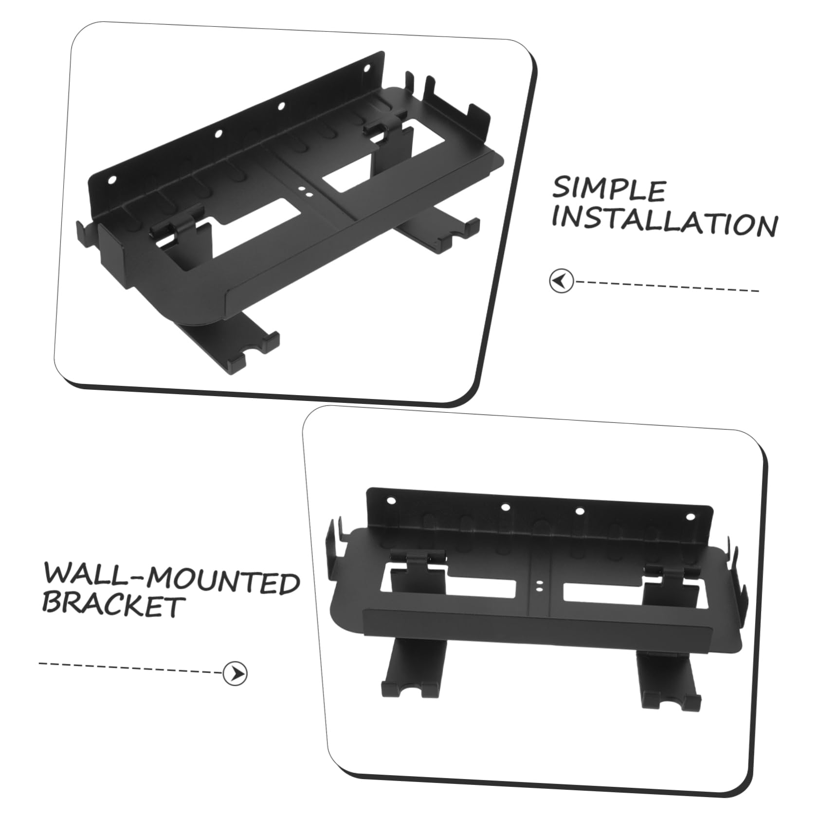 Soporte De Pared Vertical para Consola De Estante Multifuncional para Controladores VR y Auriculares Diseño Elegante y Organizador De Accesorios
