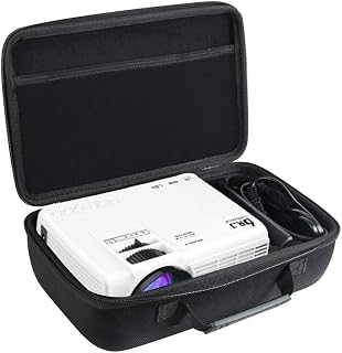 Hermitshell Hard Travel Case for DRJ Professional 7500Lumens Mini Projector (Black)