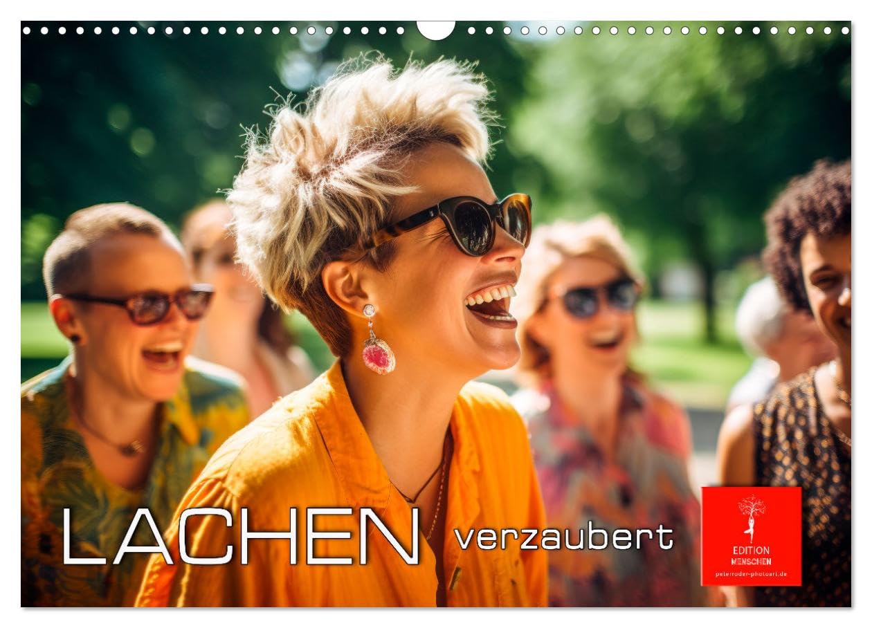 Laughter enchants UK-Version (Wall Calendar 2026 DIN A3 Landscape), CALVENDO 12 Month Wall Calendar โ image 1
