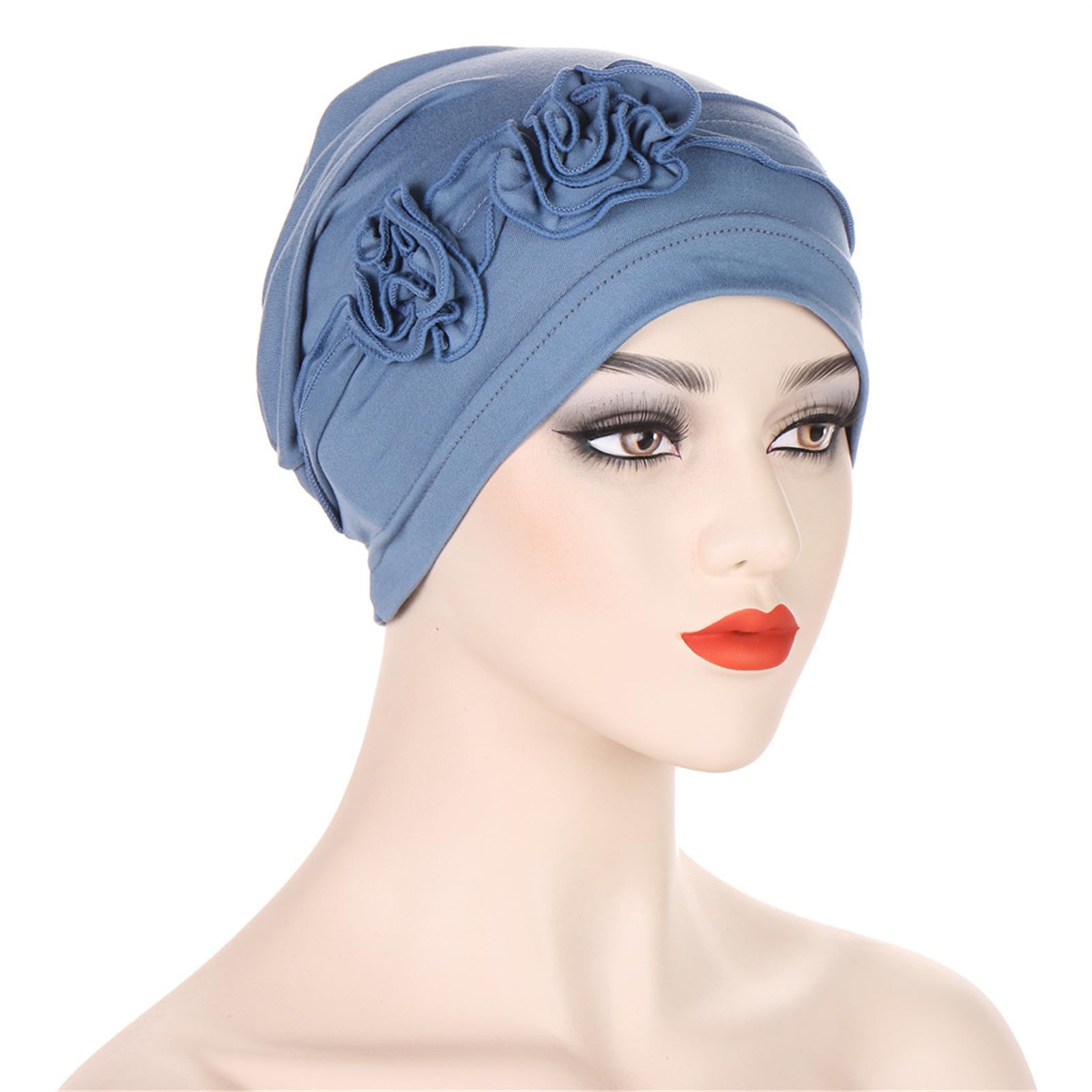 MICFENY Women Headwrap Headwear Hat Hair Scarf Perfect for Festivals and Celebrations Breathable Head Cover Headscarf