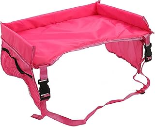 Kids Travel Tray, Travel Tray for Kids Car Seat, Kids Travel Tray for Toddler Car Seat, Travel Lap Desk Accessory, Car Seat Tray for Kids Toddler-s Car Seat, Game Tray Activity Table for Stroller, Car