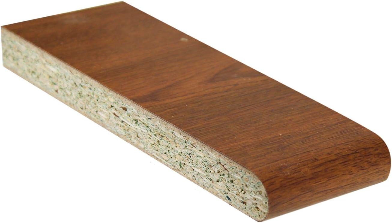 Golden Oak Sample Laminated Window Board Cill UPVC Plastic Internal ...