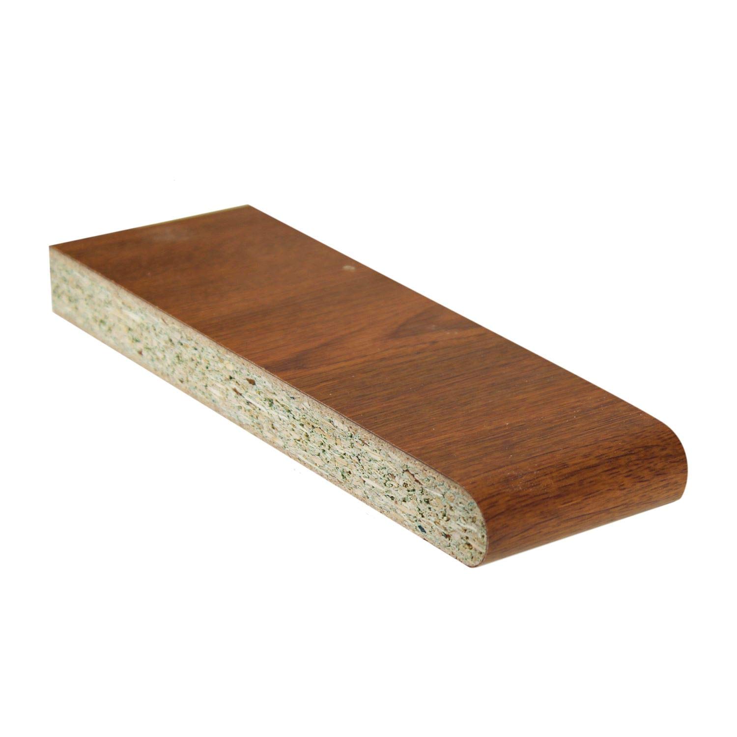 Golden Oak Sample Laminated Window Board Cill UPVC Plastic Internal Sill Polyboard