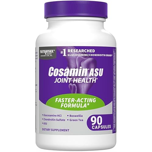 Nutramax Laboratories Cosamin® ASU Joint Health Supplement with Glucosamine, Chondroitin & ASU for Adult Men & Women, Joint Supplement, 90 Capsules