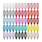El paquete incluye 60 piezas diferente colores pinzas pelo pequeñas para combinar con diferente ropa de las niñas