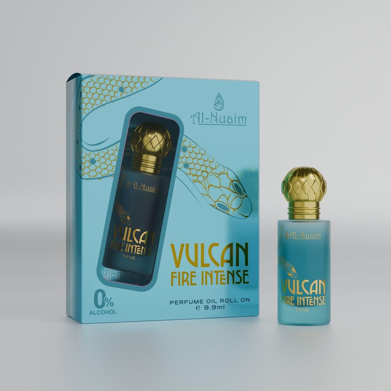 Vulcan Fire Intense Attar, Smoky Spicy Perfume Oil, Unisex, Alcohol-Free, Natural Ingredients, Long-Lasting, Bold Fragrance, 9.9ml-image-31