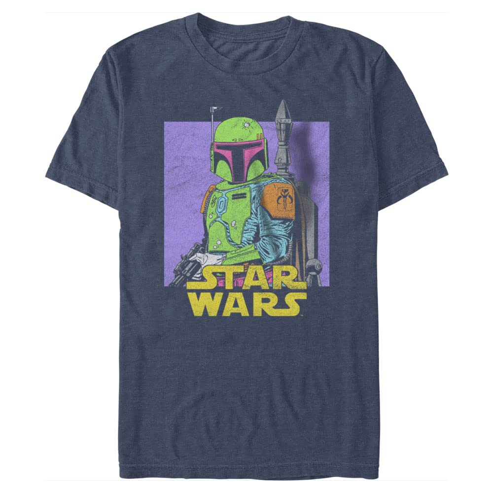 Star Wars t-shirt Boba Fett style néon vêtement streetwear homme casual