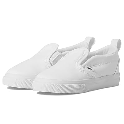 Vans Kids Slip On V (Infant/Toddler) Kids Shoes True White/True White