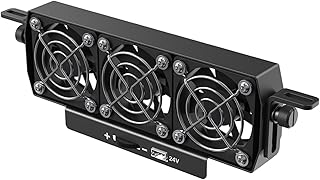 Creality Ender 3 Fan Cooling Kit Dc 24v-5020,3D Printer Accessories Extruder Hot End Fan Cooling Kit for Sonic Pad/Ender-3 Neo/Ender-3 Pro/Ender-3 V2/Ender-3 V2 Neo/Ender-3 S1/Ender-3 S1 Pro/Cr-6 Se