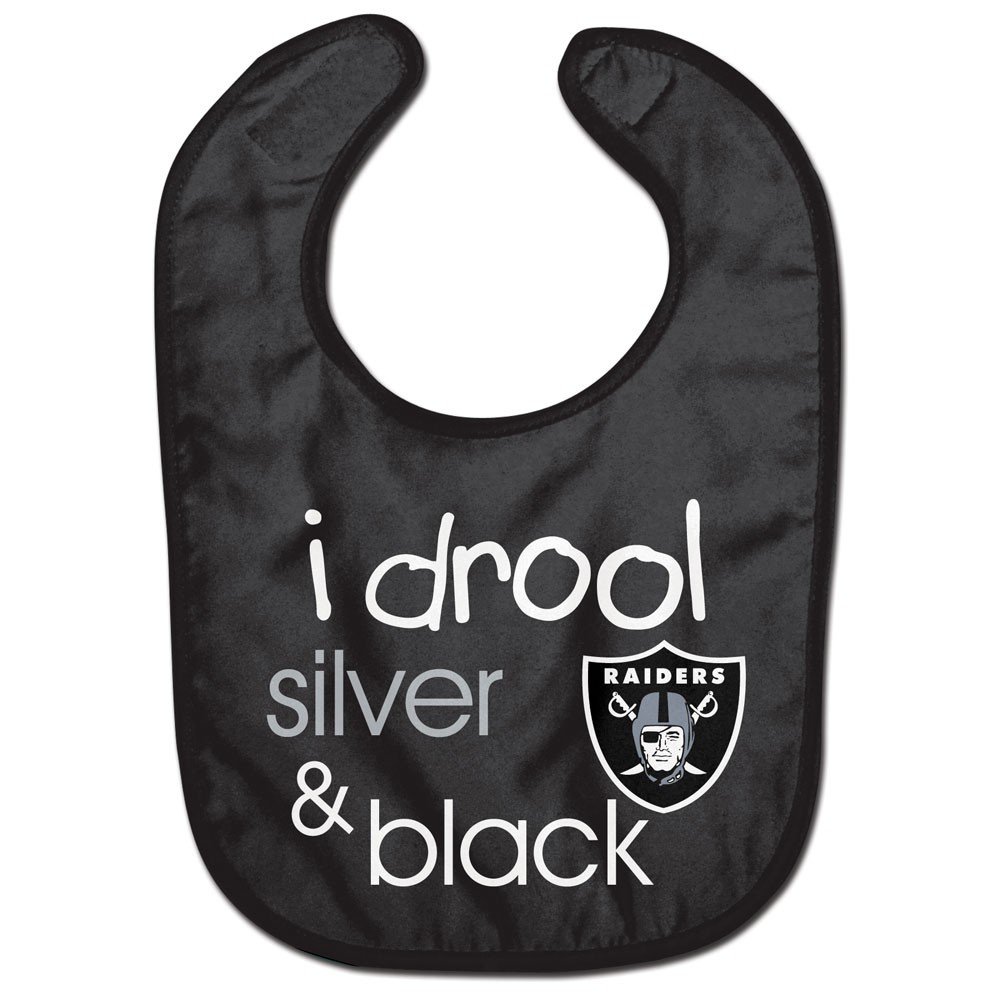 NFL Oakland Raiders WCRA1963414 All Pro Baby Bib