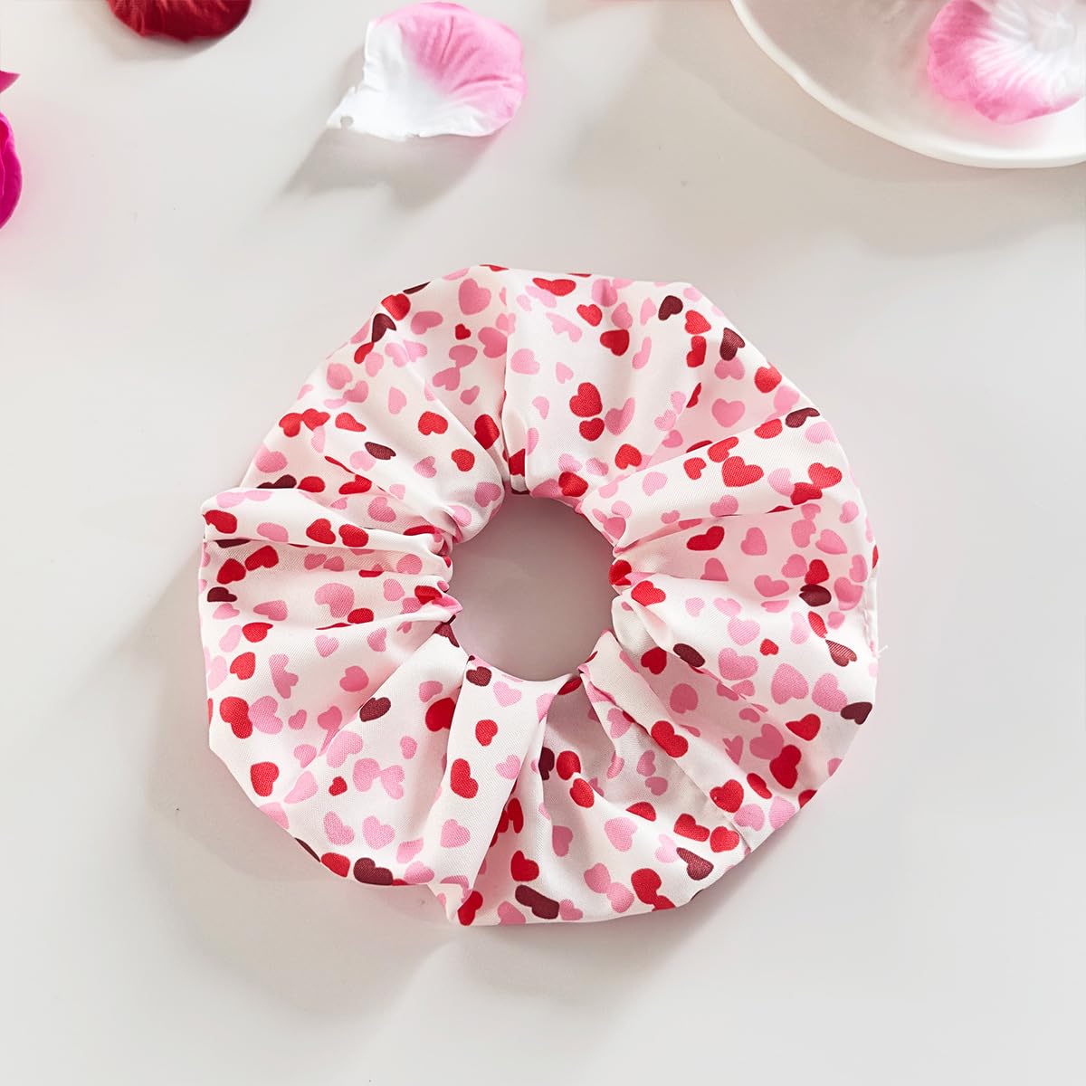 Brand new Valentino Pink Scrunchie with white logo / hair tie Miss Dior Blooming Bouquet Pink Hair Scrunchie + EDT Sample  main image 2
