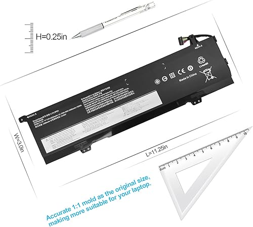 Miniatura 3 de SKY BOY L17C3PE0 51.5WH Reemplazo de batería de 3 celdas para portátil Lenovo Yoga 730 15 730-15IKB 730-151KB 730-15lKB 730-15IWL 730-151WL