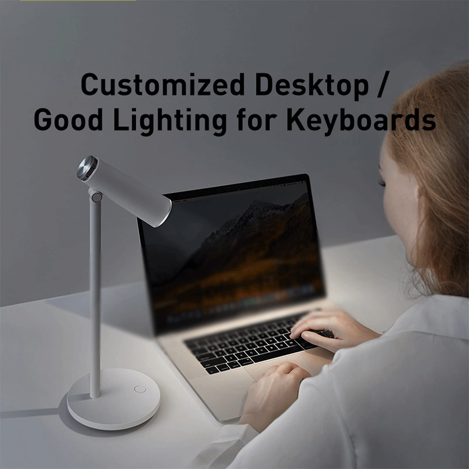 Lampada Notturna Lampada da tavolo GUIDATO scrivania notte lampada per la protezione degli occhi Studio di lettura della luce USB per ufficio desktop ricaricabile
