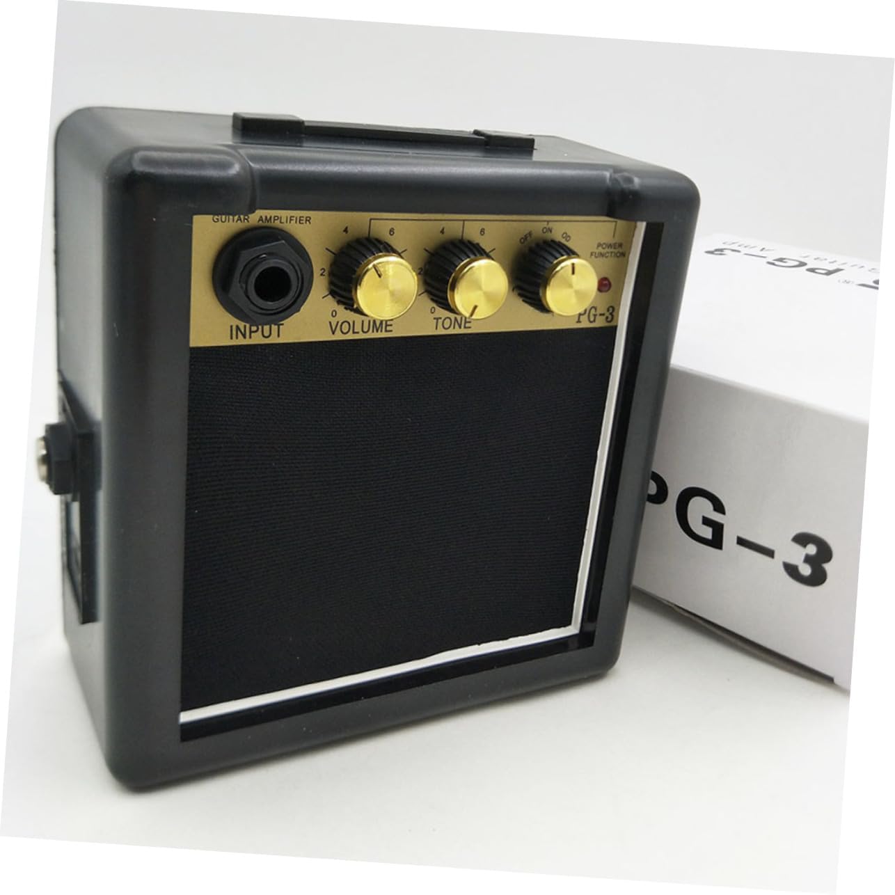 Happyyami Mini Guitar Amplifier Portable Compact Guitar Speaker Mini Loudspeaker for Acoustic and Electric Guitar