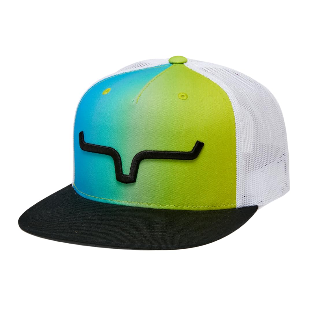 Kimes Ranch Caps Adjustable Snapback Wildstyle Weekly Hat, Blue/Green, One size