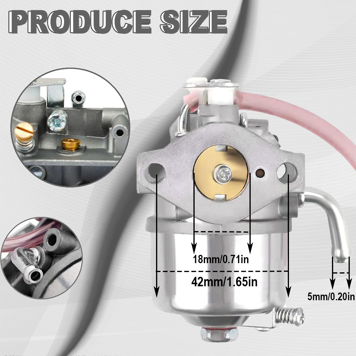 Carburateur Avec Joint De Filtre &agrave; Carburant Bougie Dallumage Pour