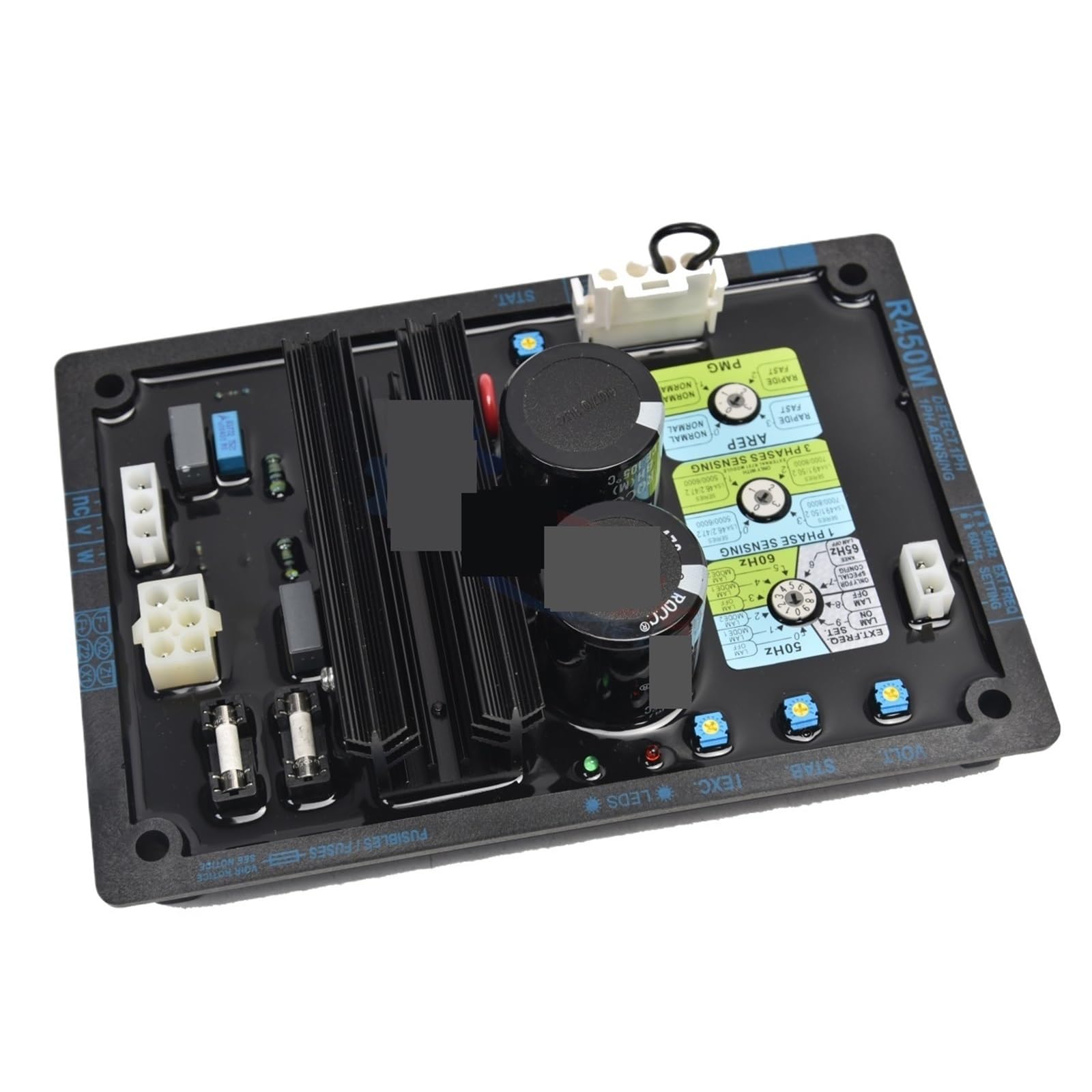 Regulador de voltaje automático AVR R450M, 1 unidad, estabilizador generador 1000 kW, repuesto for alternadores
