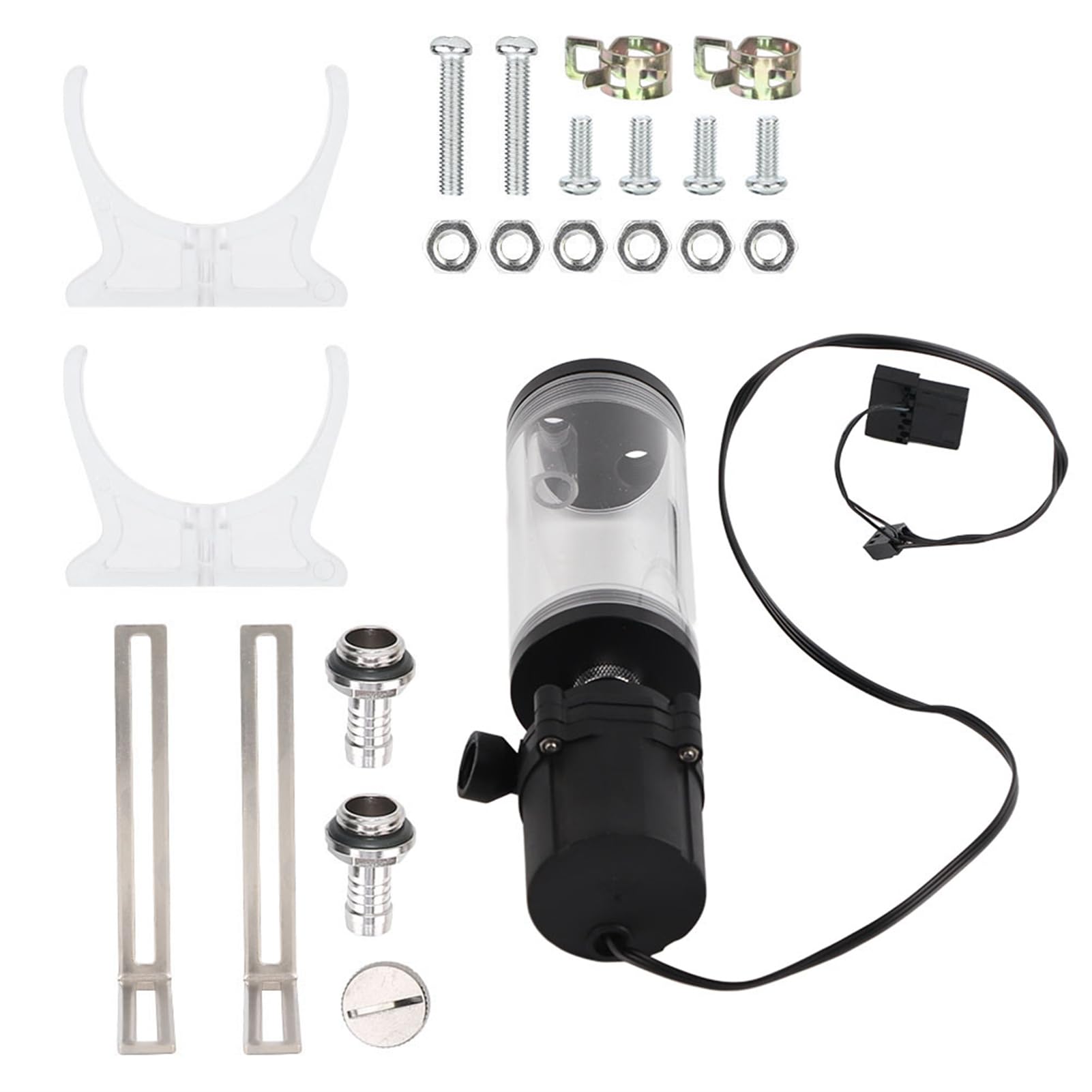 SIXRUN CPU Water Cooling Pump System, 600L/H 5M Lift