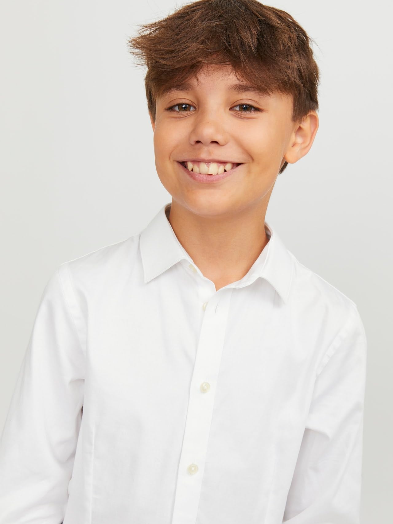 JACK & JONES Boy's Jprparma Shirt L/S Noos Jnr Jprparma Shirt L/S Noos JNR (Pack of 1)