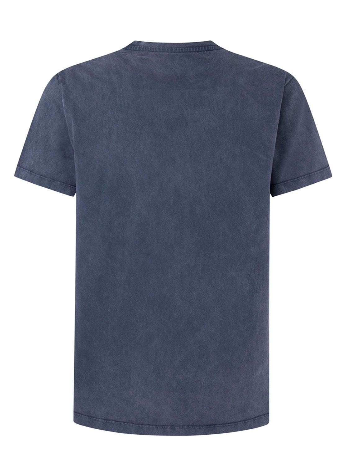 Pepe Jeans Męska koszulka Jacko, Niebieski (Dulwich), L
