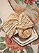 OYOANGLE Women's Metallic Twist Front Open Toe Flat Sandals Fashion Slide Sandals Gold EUR42