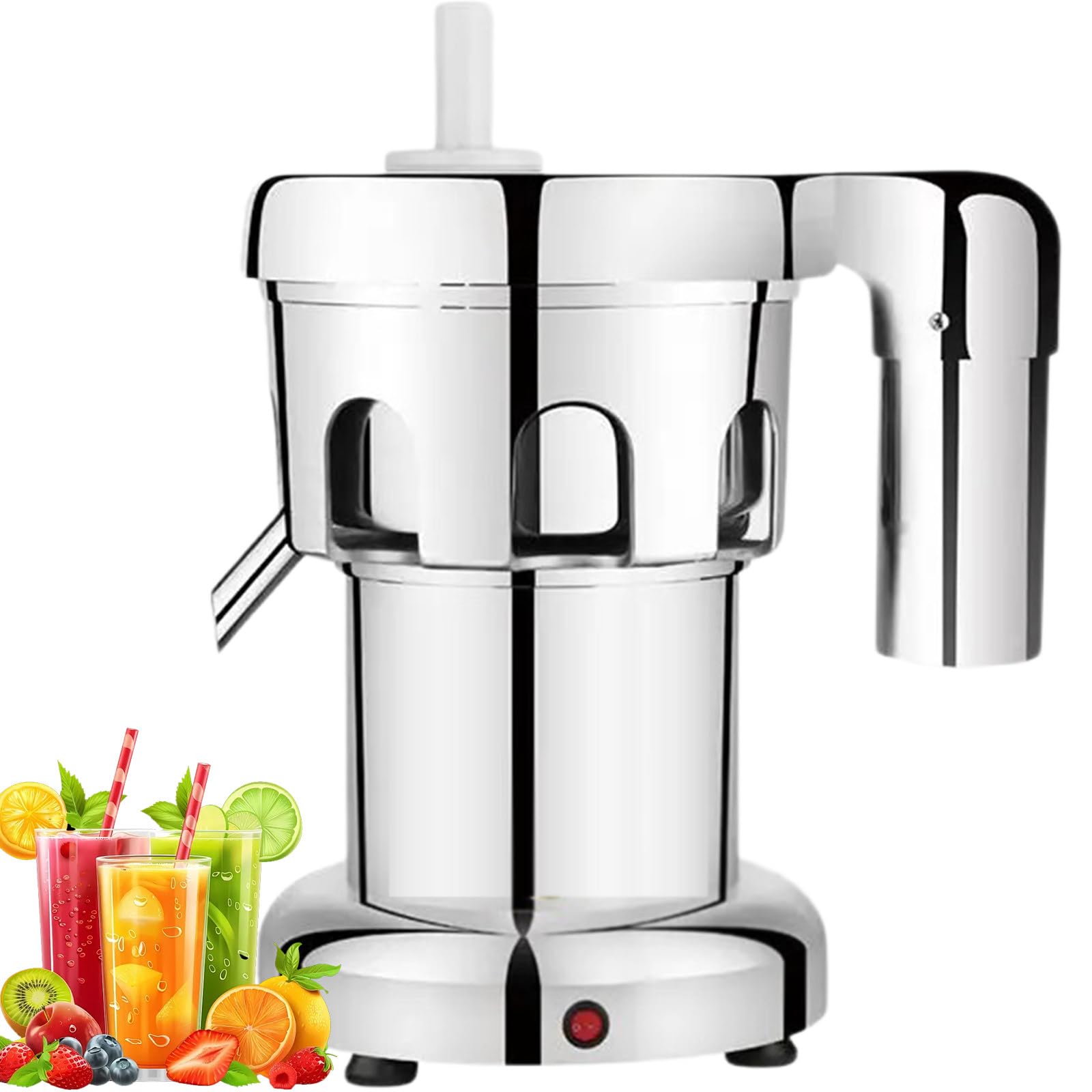 Sjyclaviger Fruit and Vegetables Juice, Centrifugal Vegetables Blender 2800r/Min 370w/550w, Extract 11-22lb Per Minute Juice Amount, for Restaurants A-2