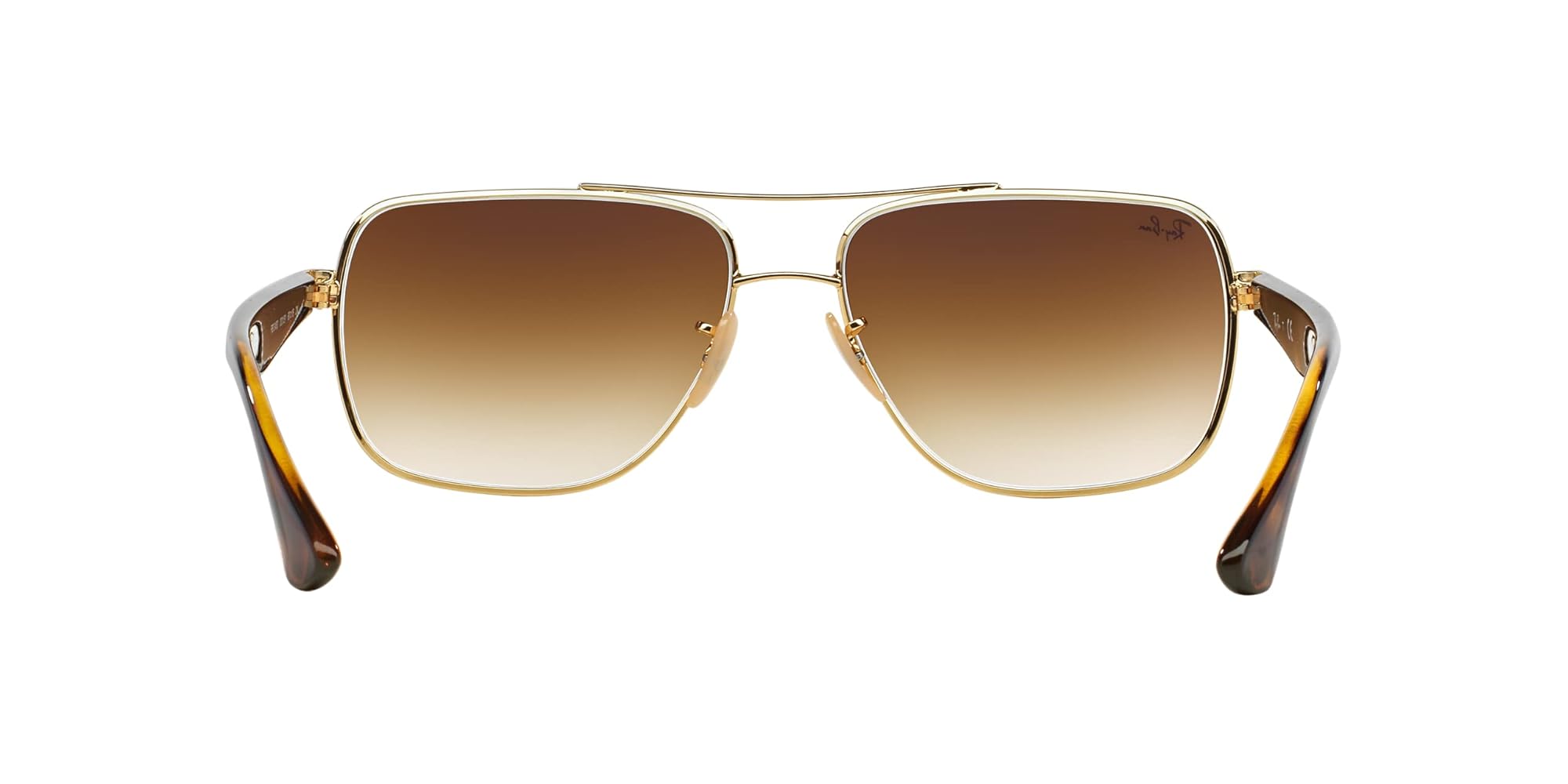 US版：RAY-BAN レイバン サングラス RB3483 RB3483 Sunglasses in Silver and Light Grey Gradient - RB3483