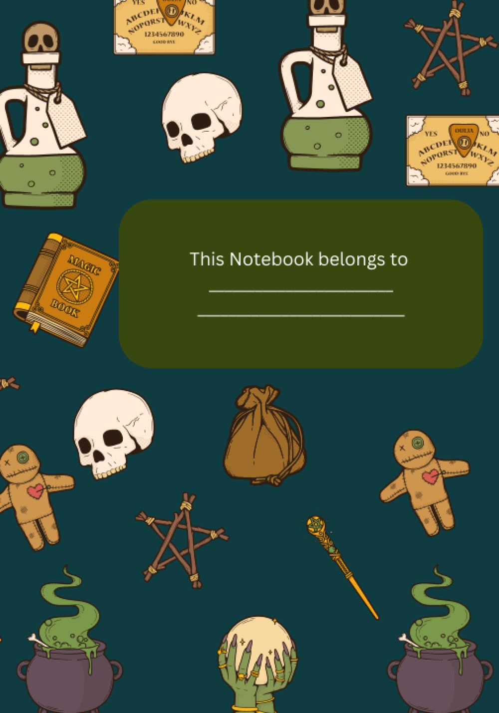 This book belongs to: Notebook