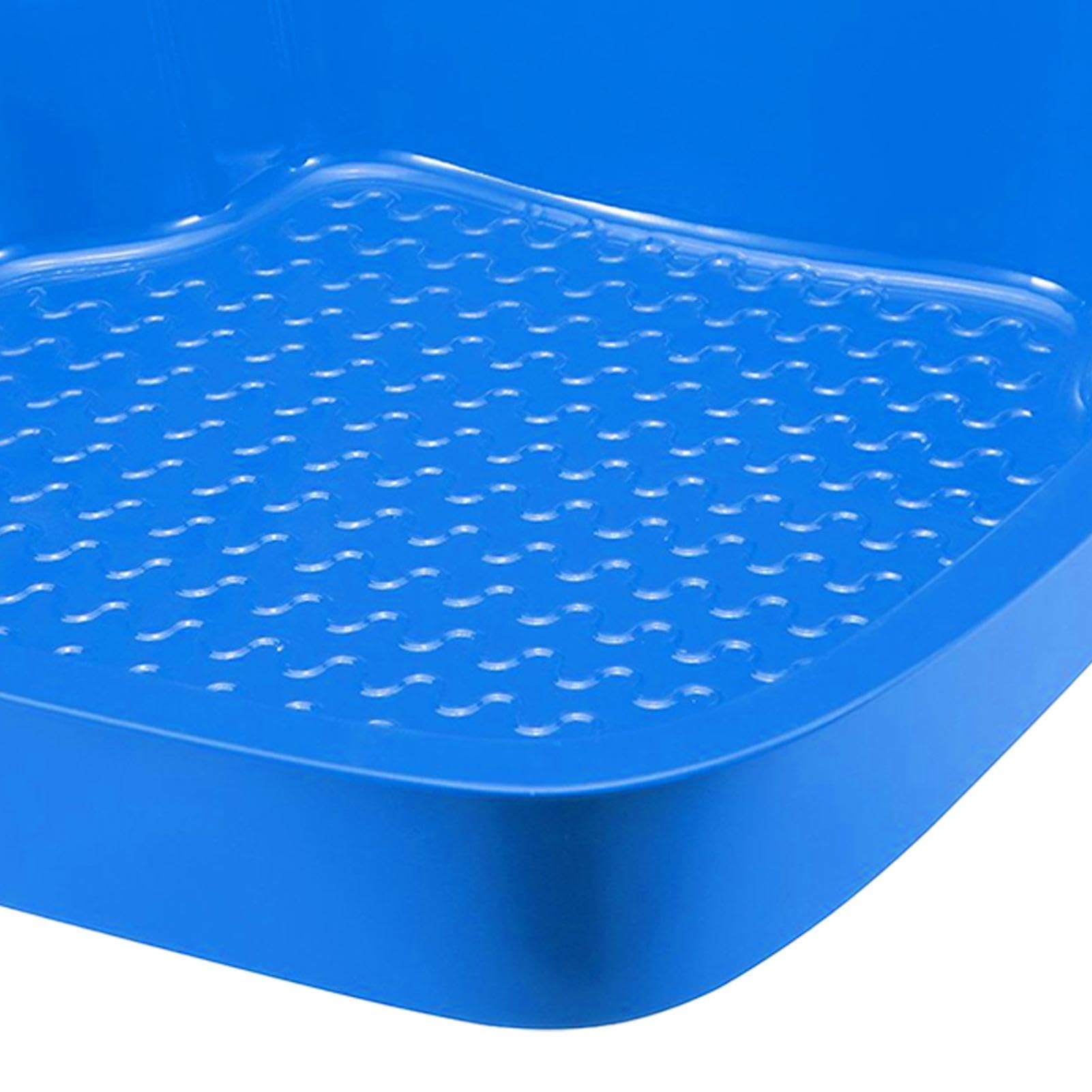 Bagno per piedi da piscina, resistente alle intemperie, antiscivolo, per spa, all'aperto, casa, salone, per il recupero dopo il nuoto e dopo l'allenamento, per uomini e