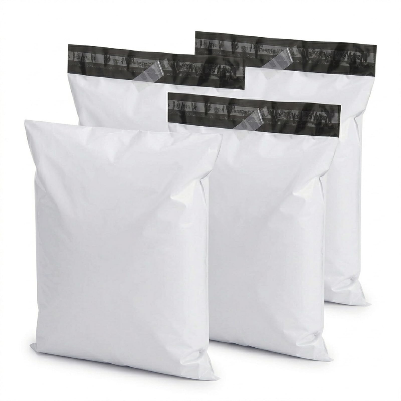 Switory Large Parcel Bags 19x24 Postage Bags White, Strong Waterproof Large Mailing Bag for Postages Strong Self Seal, Poly Mailers Parcel Delivery Bag 100Pcs (48.3x61 cm)