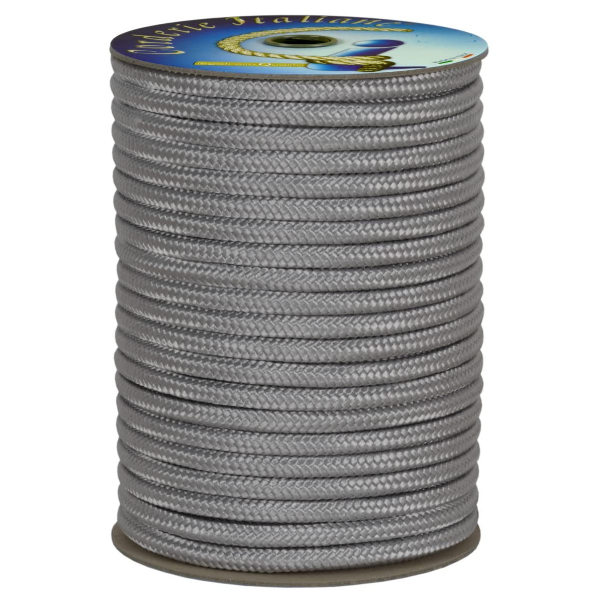 Corderie Italiane 006109051 Treccia polipropilene grigio perla 12 mm - 100 mt