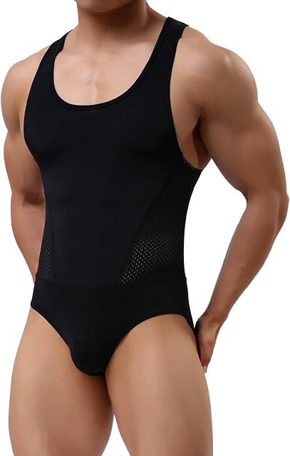 Arjen Kroos Men's Wrestling Singlets Sexy Leotard Bodysuit