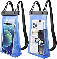 Vista 7 de Bolsa impermeable flotante para teléfono de gran capacidad, funda impermeable para iPhone 15 14 Pro Max 13 12 11 X XR 8 Plus Samsung hasta 6.9