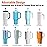 Adjustable Straw Cover for Stanley|Simple Modern|Yeti|Owala|Hydro Flask|Reduce|Maars|Meoky|MaxBase|Beast|Hydrapeak Cup, All Brand of Straw Accessories, Diameter 6mm-12mm, BPA Free, Dishwasher safe