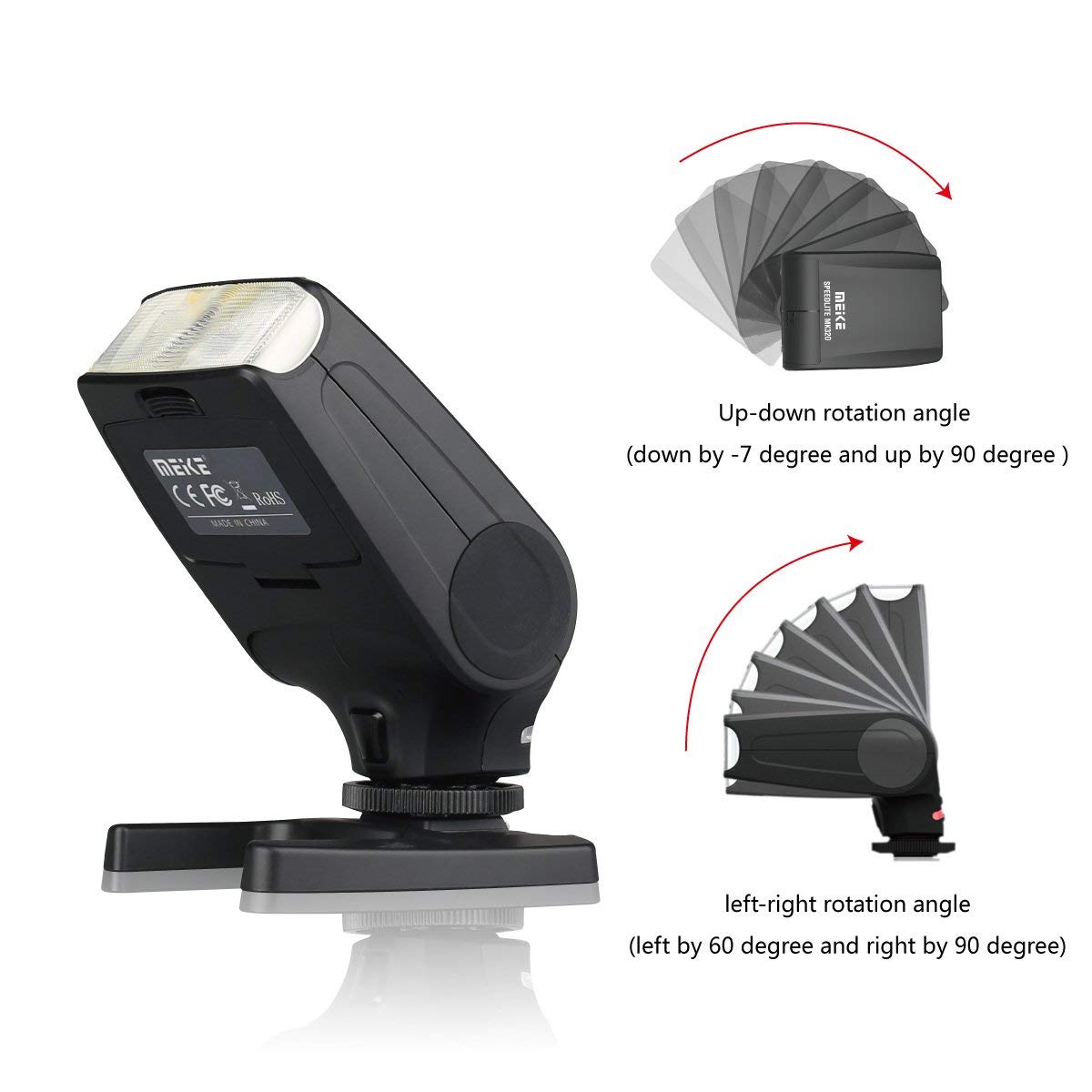 Meike MK320 Speedlite TTL GN32 TTL wyświetlacz LCD Master Flash do aparatu Fujifilm X-T1 X-M1 X100s X100t X30 X-pro 1 X-a1 X-A2 X-E1 X-E2 S1 SL1000 LED wspomagający podgląd ostrości