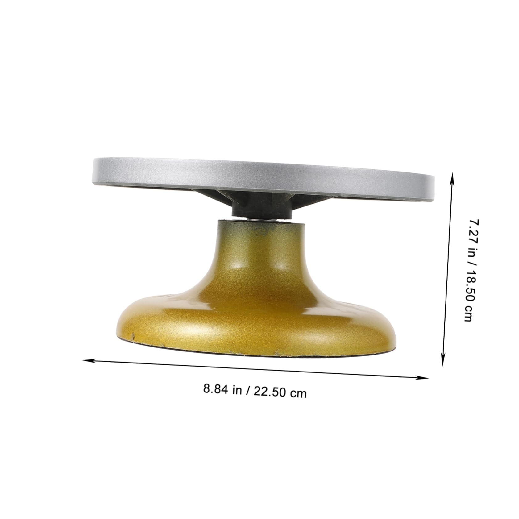 Cabilock 22 5 cm Dicker Kuchendekorations-drehteller-Set Rotierende Werkbank Für Backzubehör