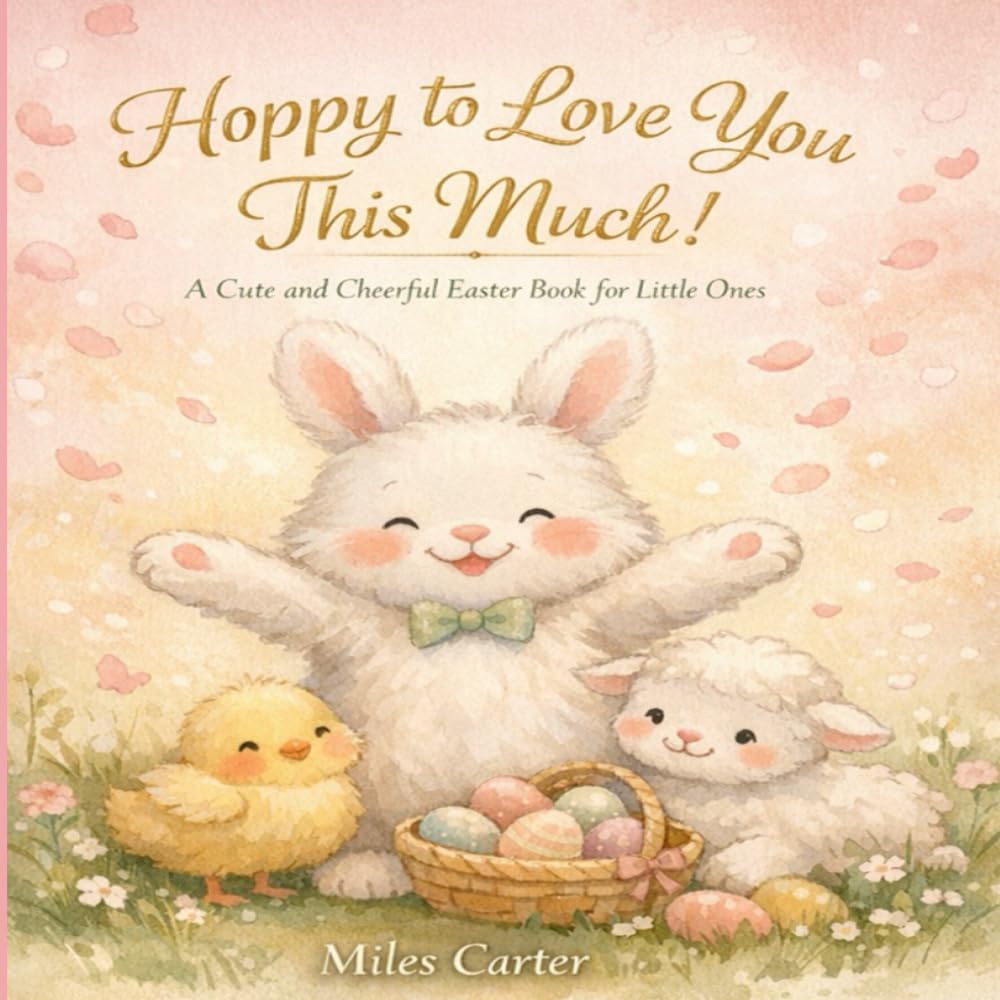 Hoppy to Love You This Much!: A Cute and Cheerful Easter book for Little Ones