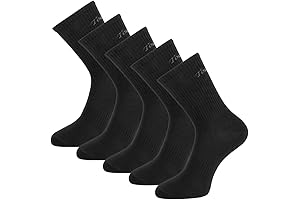 Athletes Foot Odor Resist Anti-Sweat Thin Cotton Crew Sports Socks