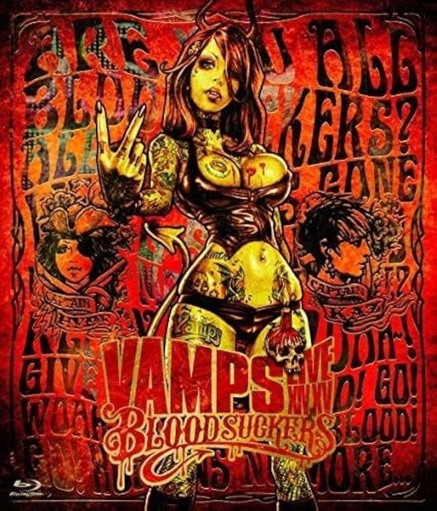 VAMPS DVD Blu-ray コレクション Amazon.co.jp: VAMPS LIVE 2015 BLOODSUCKERS(通常盤Blu-ray