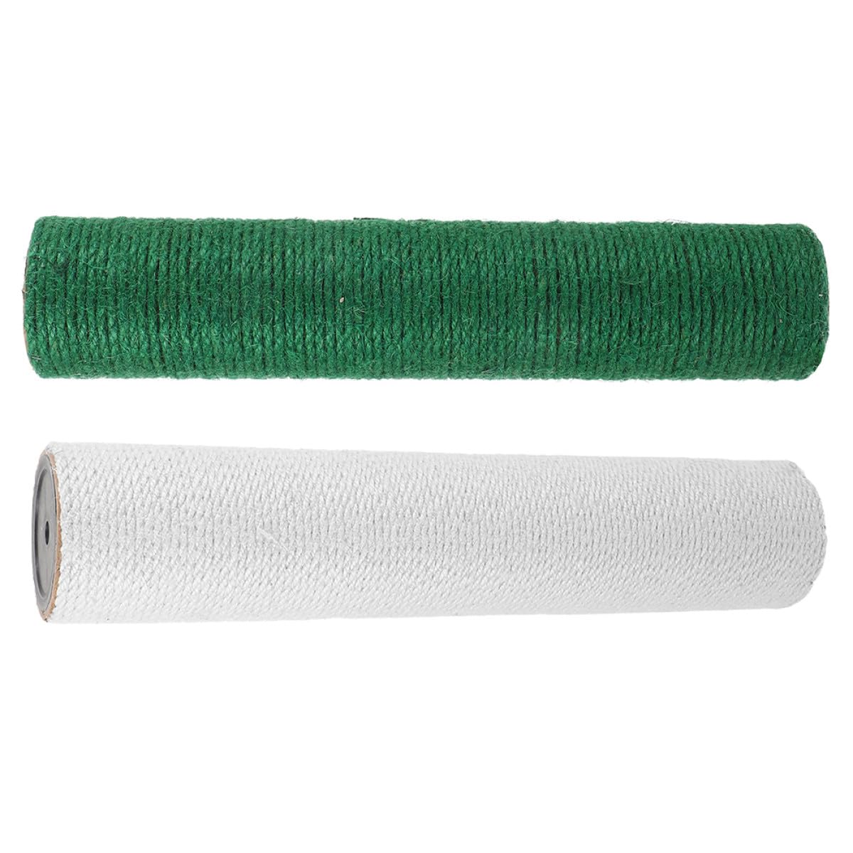 PRETYZOOM Poste Rascador Accesorios Resistentes y Reutilizables 2 Piezas para Gatos de Cuerda de Yute Natural para Arañador de Suelo y Juegos de Escalada