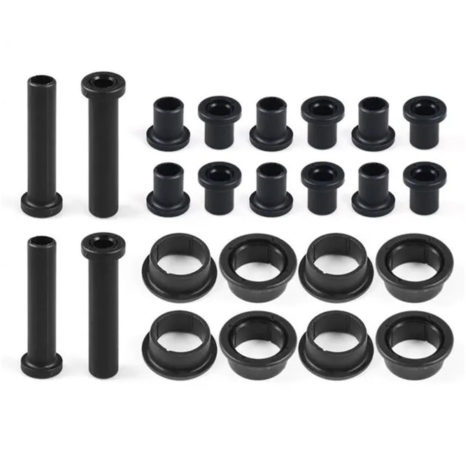DGHBNP Bushings Fit For Polaris Sportsman 335 400 450 500 570 800 Arm Control Bushing 24Pcs Rear Suspension Bushings Kit Bushing Kit