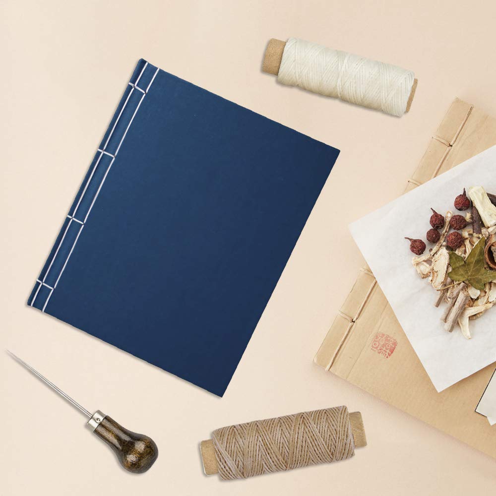 Set of 20 Bookbinding Tools, DaKuan Bone Folder Creaser Waxed Linen