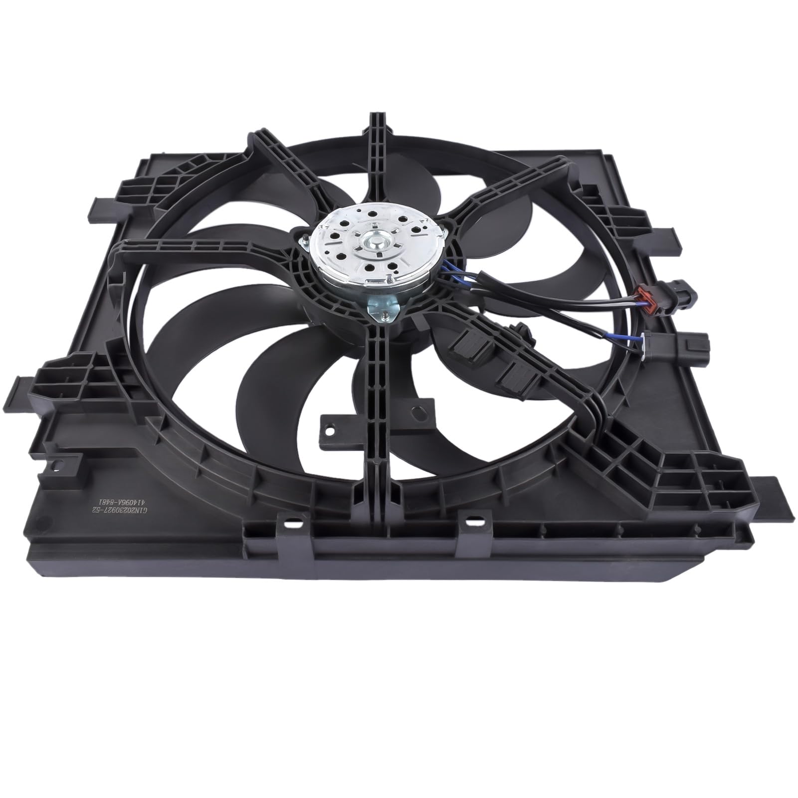 Bisenya AGUA RADIADOR AIRE ACONDICIONADO ENFRIADOR RADIADOR VENTILADOR Reemplazo para JUKE CUBE 2011-2015 1,5 DCI DIESEL 214811FE0A 214811FE1A