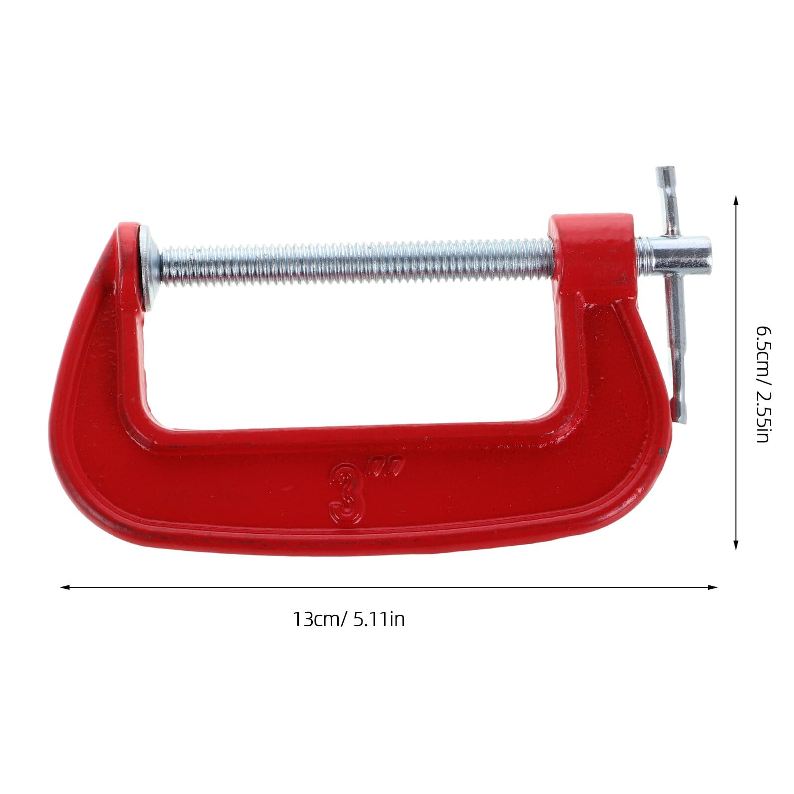 Toddmomy 6pièces Serre-joints Robustes Métal de Ouverture de Mâchoire pour Travail le Soudage et Assemblage