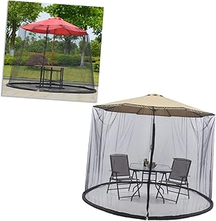 GANAZONO Rede Externa Guarda-Chuvas Externos Guarda-Chuva De Tela Portátil Com Cobertura De Malha Cobertura De Malha De Jardim Guarda-Chuva De Móveis De Deck De Jardim Guarda-Chuva Com